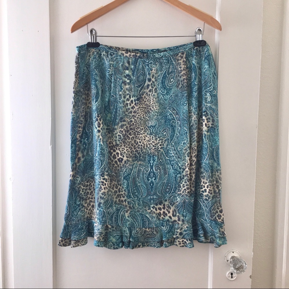 Y2K Paisley Skirt 🐆